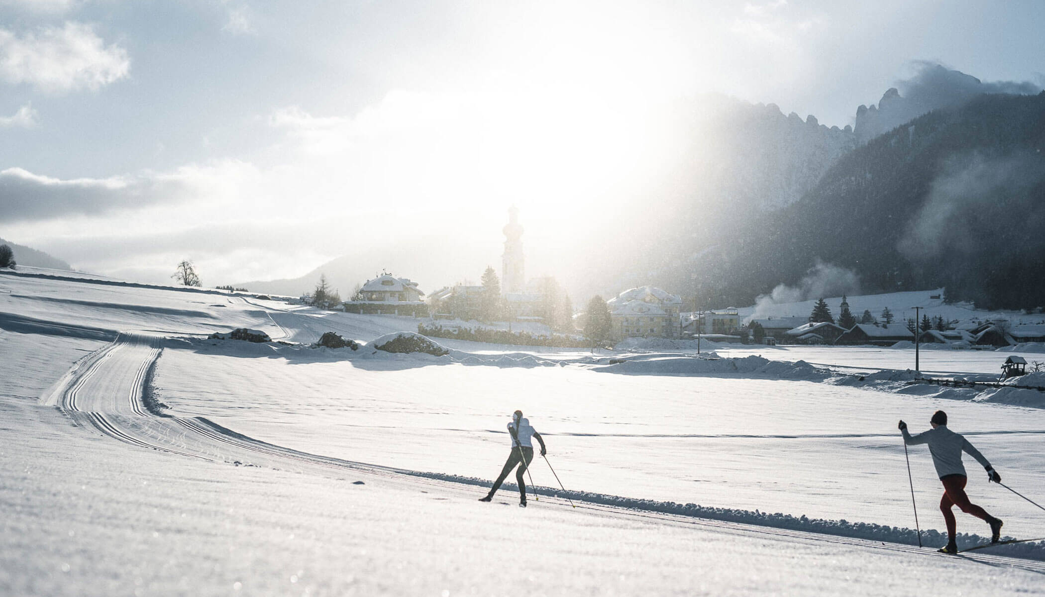 Langlaufen in Niederdorf
