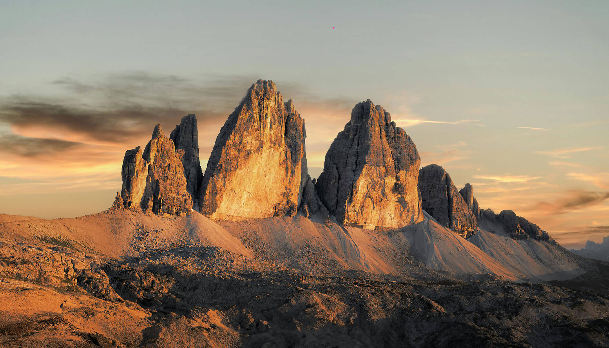 Le Tre Cime in Alto Adige